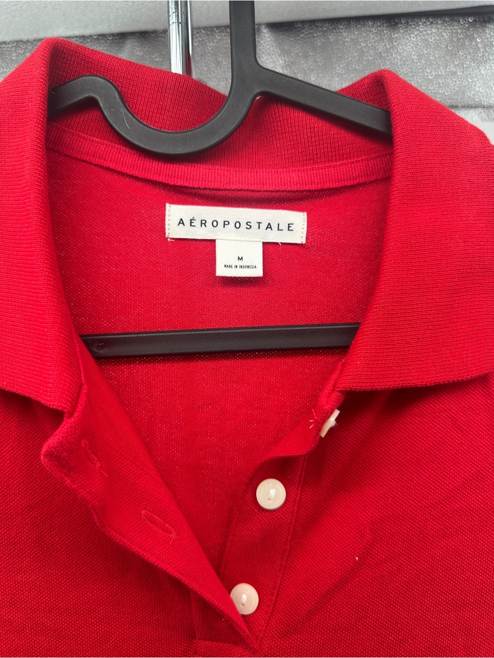 NWT Aeropastle long sleeve polo shirt - Picture 7 of 7